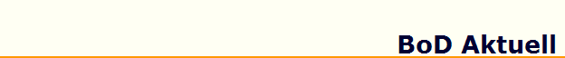 BoD Aktuell