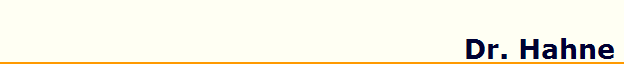 Dr. Hahne