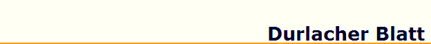 Durlacher Blatt