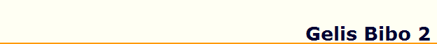 Gelis Bibo 2
