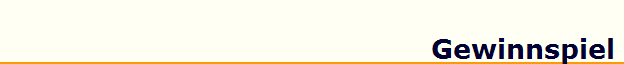 Gewinnspiel