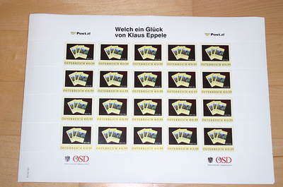 Briefmarken-Bogen 