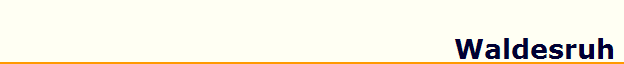 Waldesruh